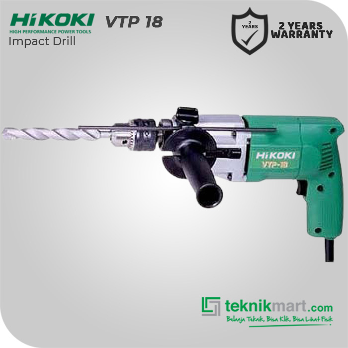 Hitachi Hikoki Impact Drill / Bor Tembok Listrik 640Watt VTP18