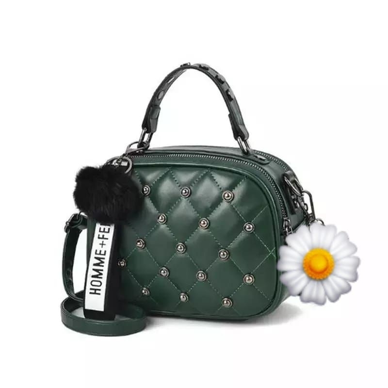 Bundara.id Ta-1132 (Tanpa gantungan &amp; Pompom) Tas selempang cantik aurora Tas wanita tali panjang