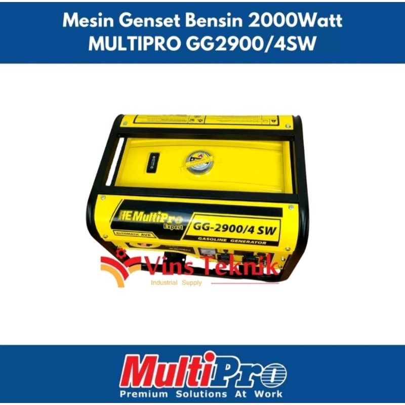 Mesin Genset Bensin GG2900 Multipro