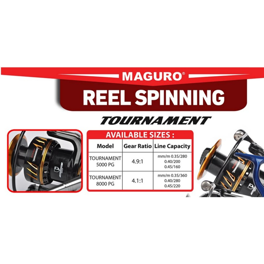 Reel Maguro Tournament MF 8000 PG