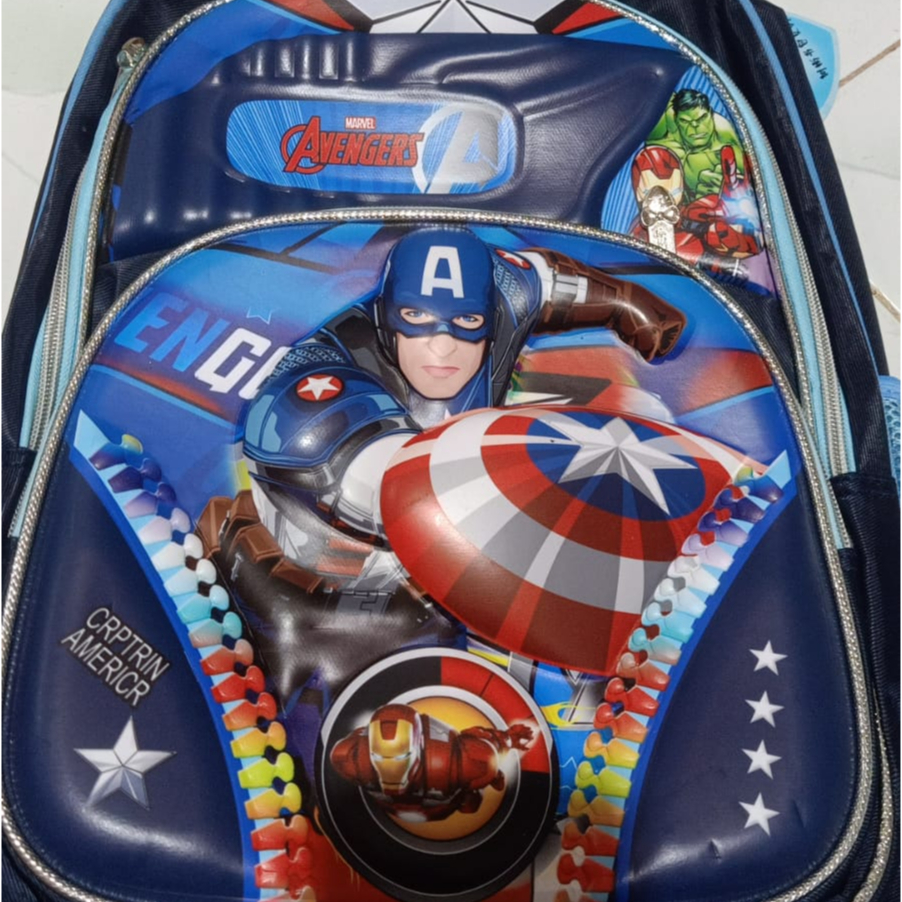 TAS Timbul TERMURAH Ransel Sekolah TK dan SD Anak Laki Laki/Perempuan karakter Motif 3D zoom Timbul import