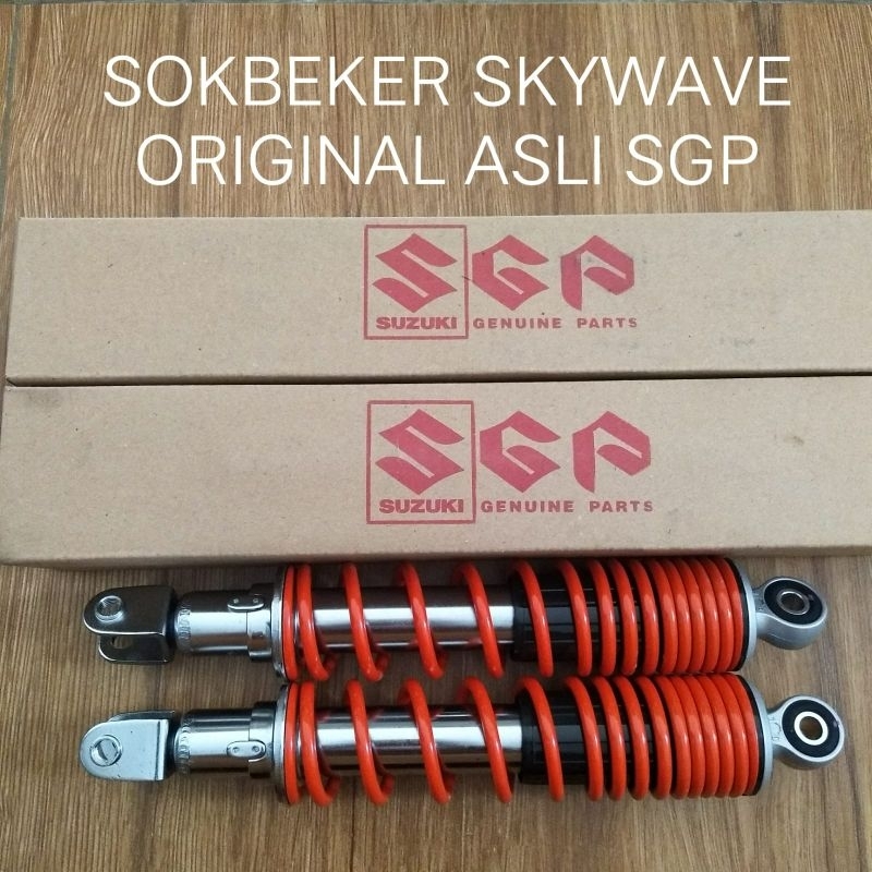 SHOCKBREAKER SKYWAVE SOKBEKER SKYWAVE SOKBEKER BELAKANG SKYWAVE ORIGINAL SUZUKI ASLI SGP
