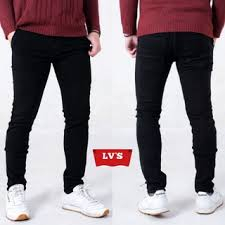 [SIAP KIRIM[celana jeans pria Slimfit hitam pensil 27-34 CELANA JEANS PRIA CELANA PINSIL PRIA CELANA JEANS PRIA TERBARU