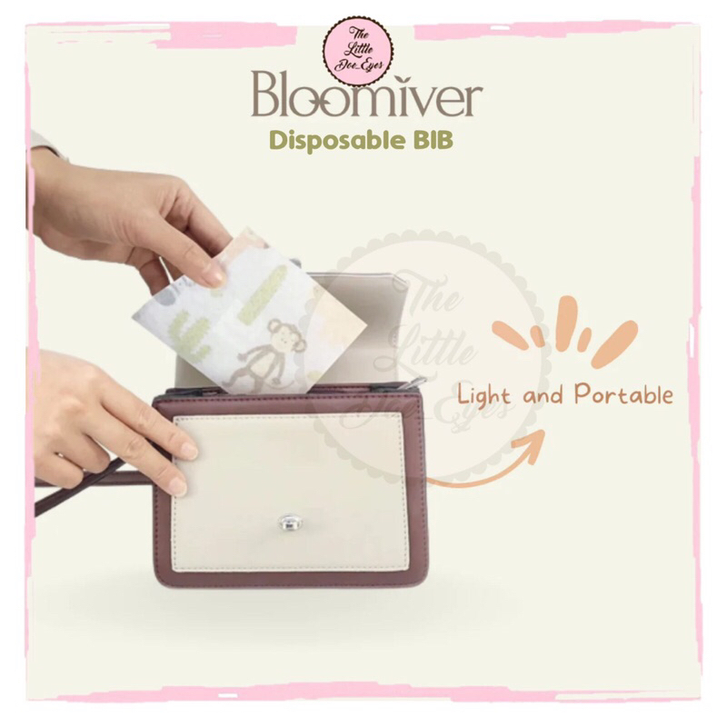 Bloomiver Disposable Bib - Bib Celemek Anak Sekali Pakai