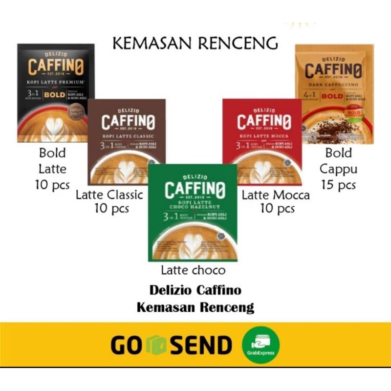 

1 rcg kopi caffino all varian 10 bungkus