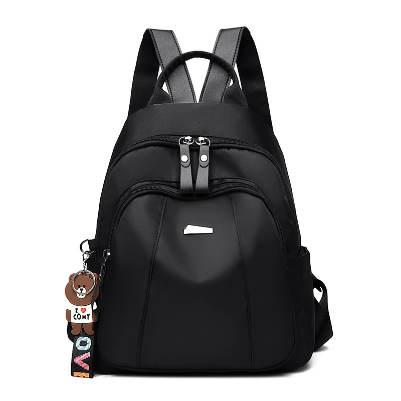 TAS RANSEL WANITA GENDONG PUNGGUNG SEKOLAH KERJA KULIAH LUCU KOREA ANTI AIR IMPORT BACKPACK HITAM SERAPHINE TA823B5 REMAJA CEWEK MURAH BRANDED TERBARU PREMIUM FASHION KEKINIAN