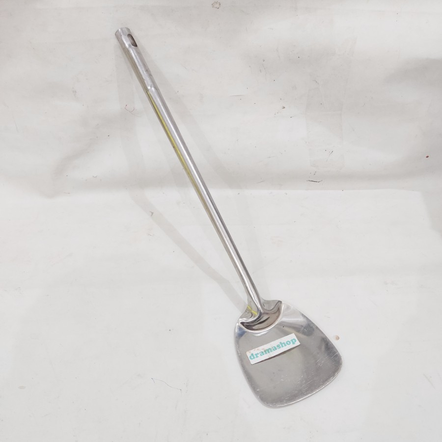 sutil sendok spatula sodet solet stainless steel ss gagang panjang