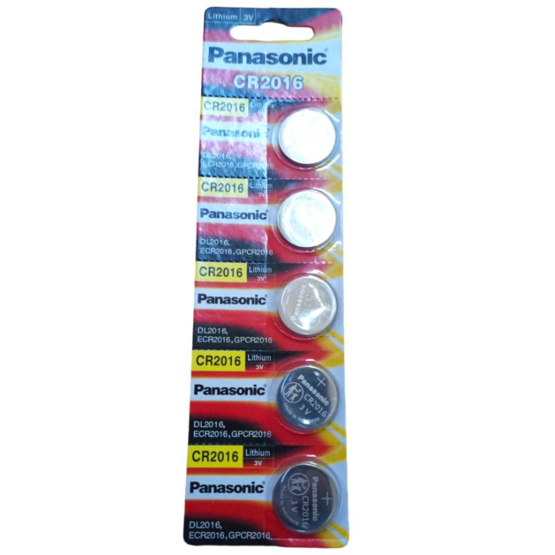 Baterai Kancing Panasonic CR2016 CR-2016 Lithium