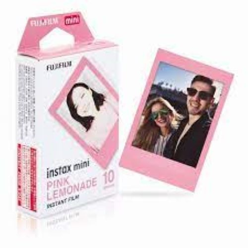 Fujifilm Instax Paper Mini Polaroid Film Pink Lemonade isi 10 pcs Original