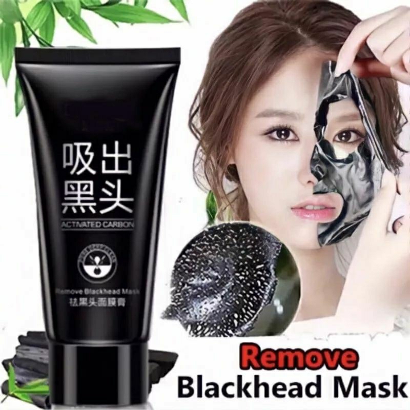 MASKER PENGHILANG KOMEDO DAN PORI-PORI WAJAH ANTI JERAWAT BIO AQUA BLACKHEAD MASK AMPUH