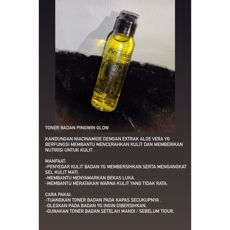 TONER BADAN PINGUIN GLOW