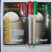 

PULPEN BALLINER BLUE ISI12 PCS MERK PILOT 0.8 MM