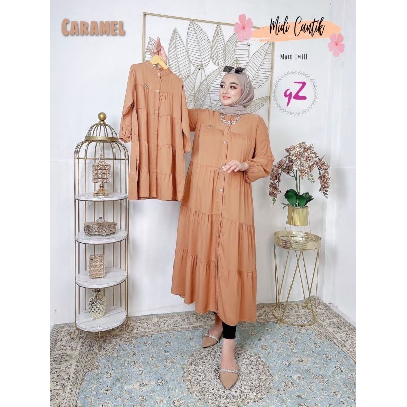 Gamis/MIDI Dress couple ibu dan anak ORI Gwenza (Harga ecer)