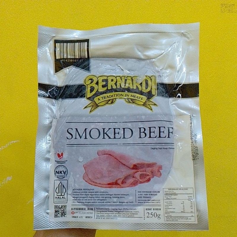 

Bernardi Smoked Beef 250G