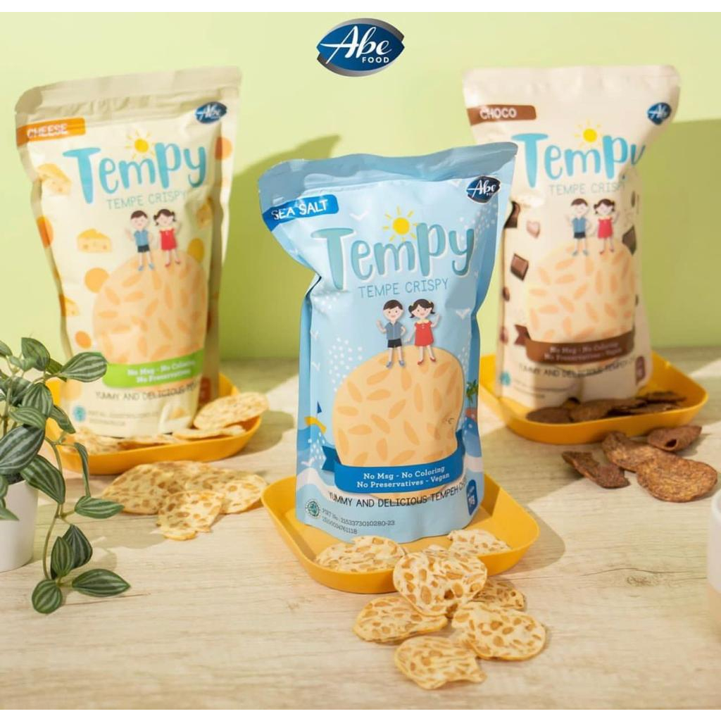 Abe Food Tempy Tempe Crispy 70Gr - Snack Anak - Makanan anak