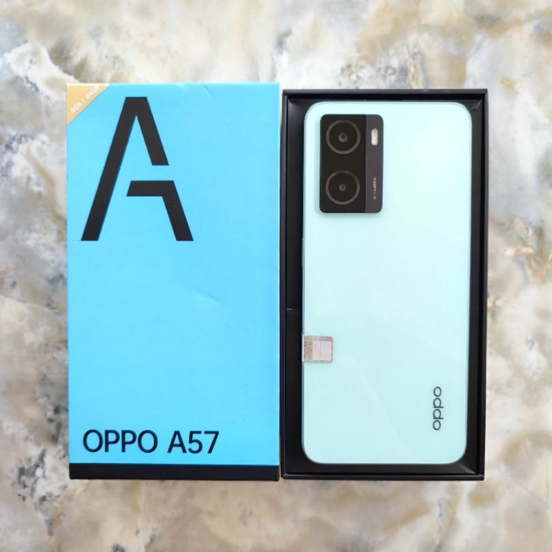 Oppo A57 4/64 ram 4 internal 64 Seken rasa baru