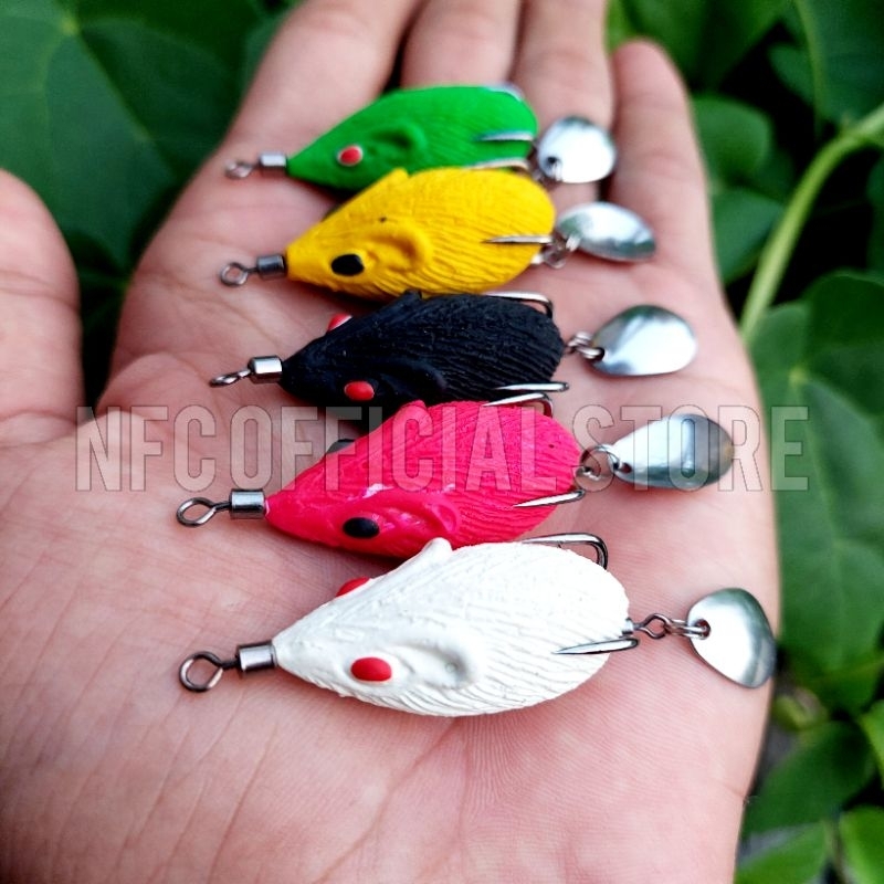 Soft Frog  Curut SUPER KILLER 3D 3,5 cm 4 gram BEST KILLER ACTION