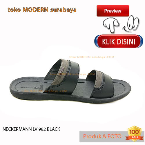 Sandal pria casual sandal sopan slide NECKERMANN LV 982