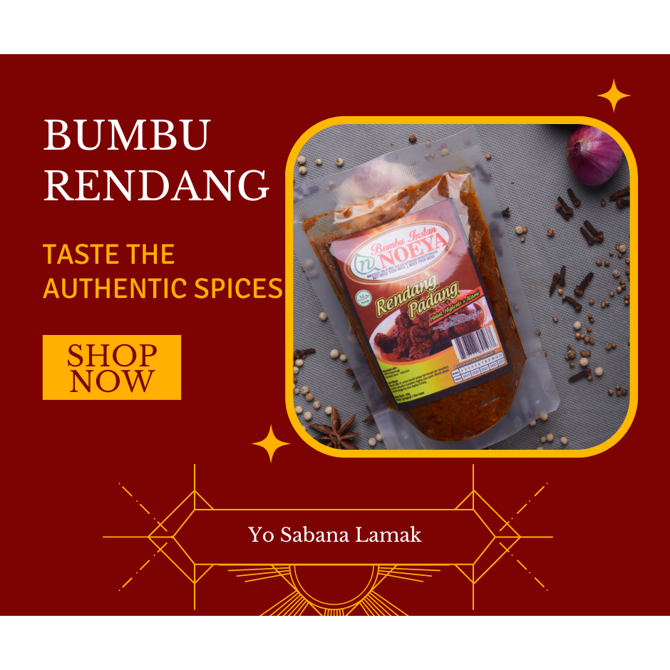 

Noeya Bumbu Instan Rendang Padang 300g