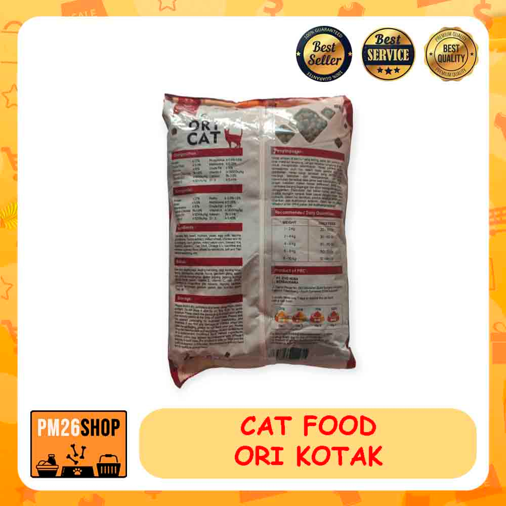 MAKANAN KUCING CAT FOOD ORI CAT 800 gr