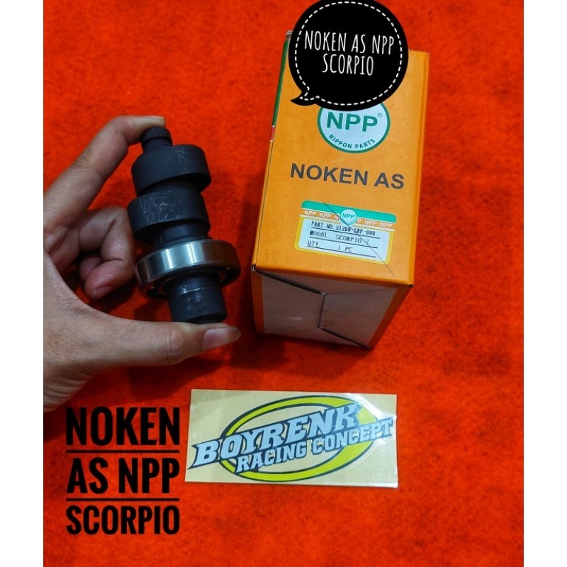 NOKEN AS CHAMSHAFT SCORPIO NPP-BOYRENKRACING