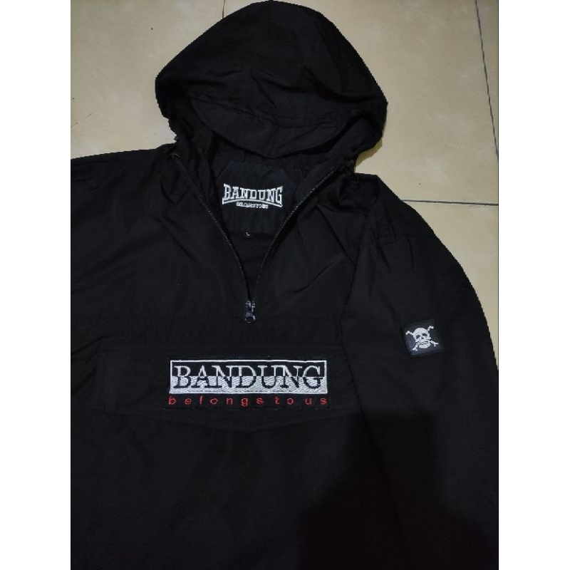 CAGOULE BANDUNG BELONGS TO US - GEO BBTU BLACK