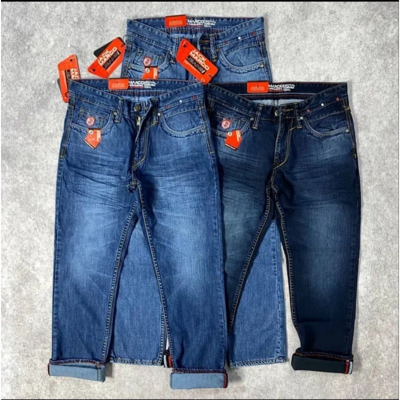 CELANA JEANS PRIA PANJANG CORPUES  REGULER JEANS  / CELANA CORVOSE MURAH ORIGINAL Jack moris