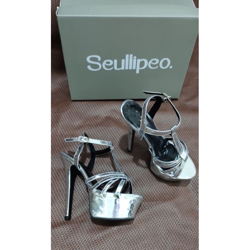 high heels wanita15cm premium