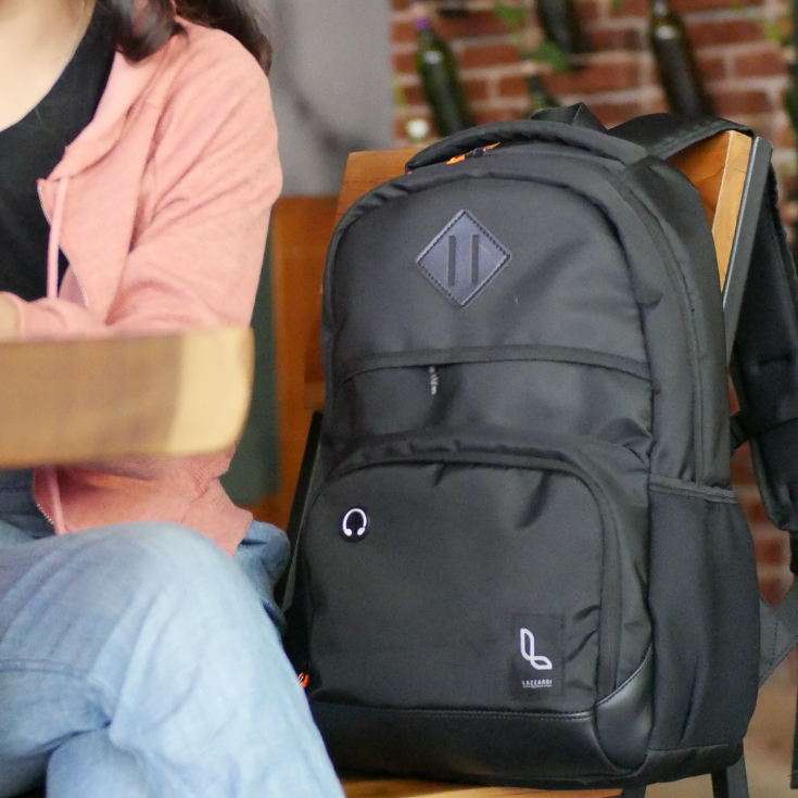 Tas Ransel Pria Wanita Backpack Gendong Punggung Sekolah Kerja Kuliah Hangout Travelling Original Urban Spld Black