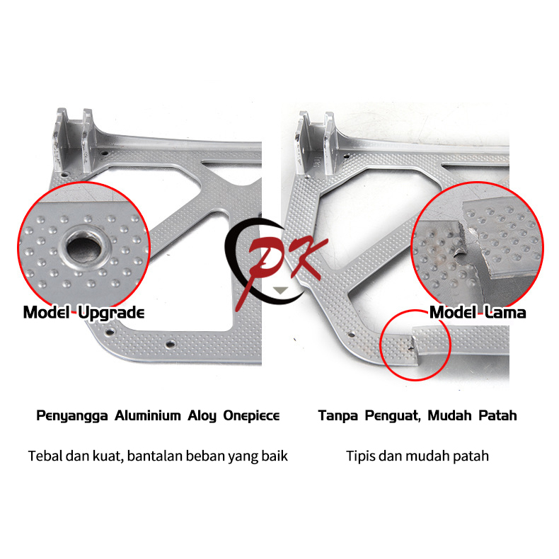 (BARU!Pengiriman 22 Juli)Troli Rumahan/Troli Lipat Portabel /Roda Karet yang Senyap dan Kokoh, Troli Belanja Aluminium Aloy /Troli Koper