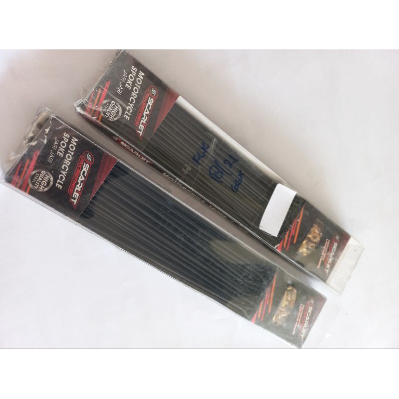 Ruji KLX RING 18/21 KLX SET HITAM GOLD