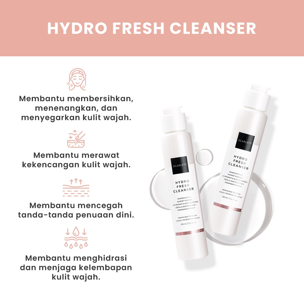 Scarlett Age Delay Hydro Fresh Cleanser - 100ml