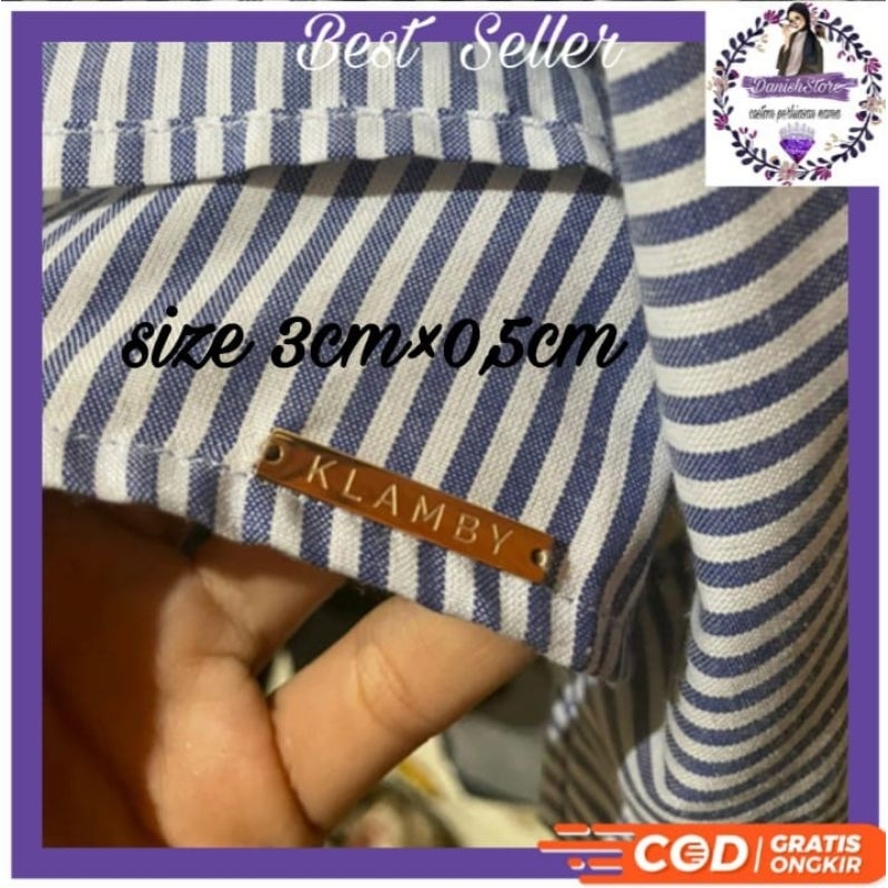 IDENTITY MONOGRAM WEARING KLAMBY/LABEL JILBAB WEARING KLAMBY/LOGO PLAT WEARING KLAMBY