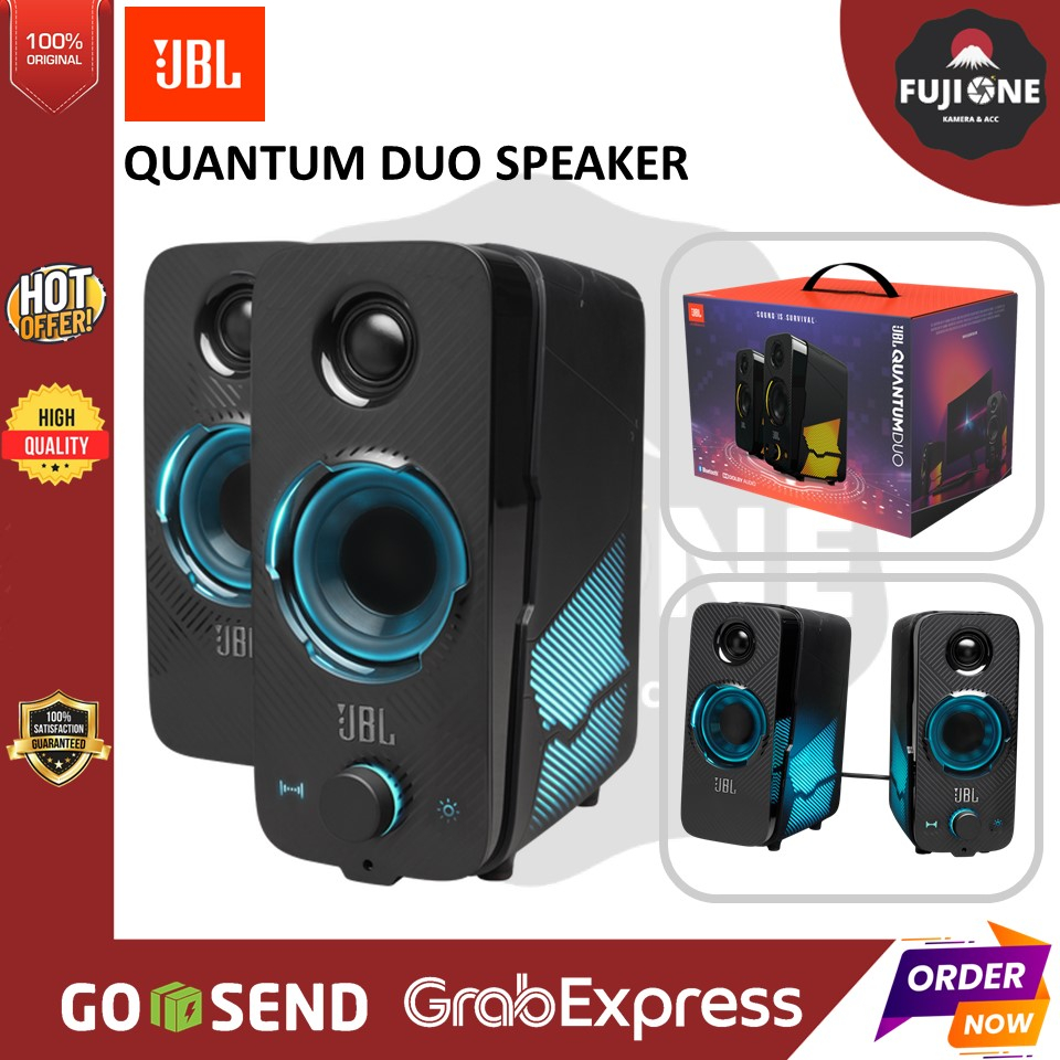 JBL Quantum Duo Bluetooth Gaming Speaker RGB Light