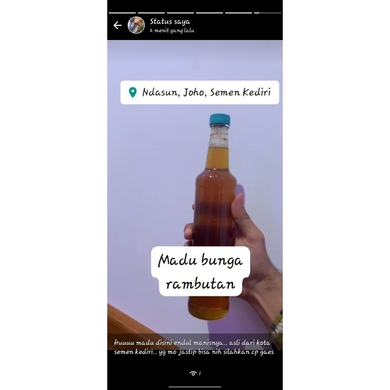 

madu asli kediri