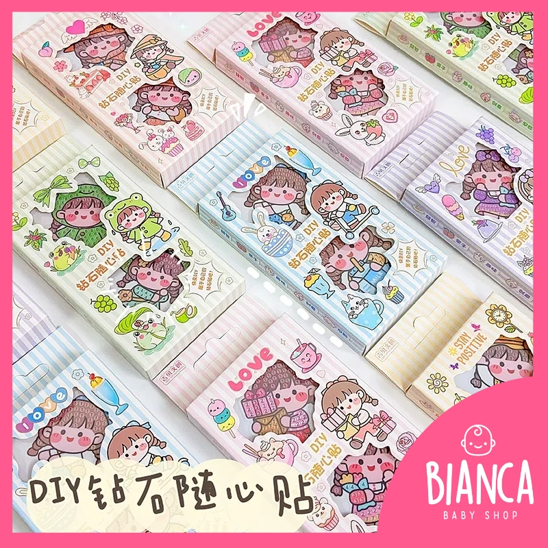 BIANCA - Prakarya DIY Art and Craft Diamond Beads Girl Series Box