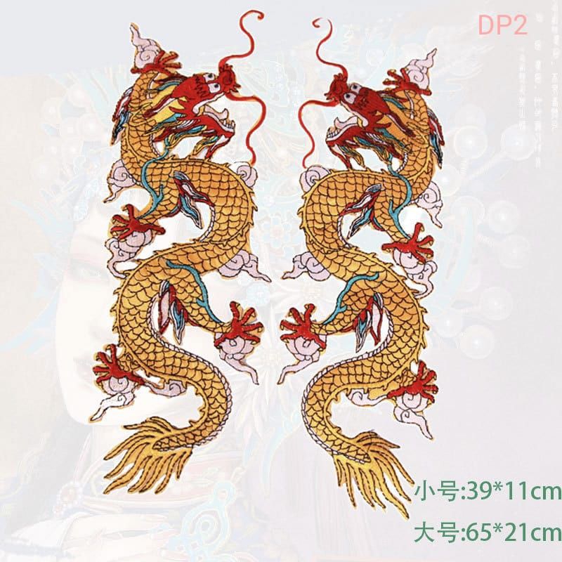 Bordiran Naga Premium