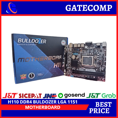 MOTHERBOARD H110 DDR4 BULDOZER LGA 1151