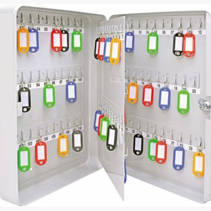 R1108 Wall Key Box Hanging 108 Keys Tempat Penyimpanan Kunci