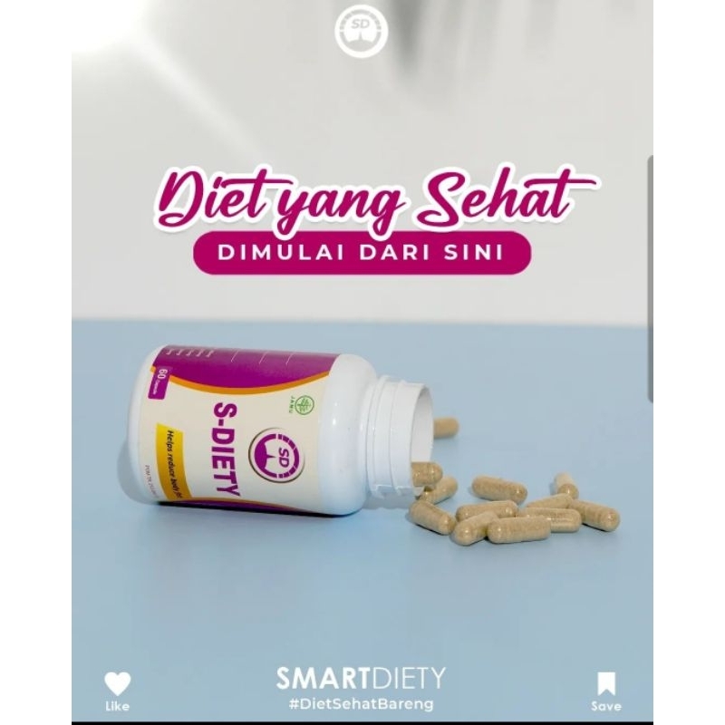 SDiety -Suplemen Diet Terbaik & Pelangsing Herbal (100% Original)