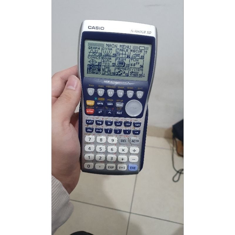 

kalkulator algebra aljabar fx 9860 sii