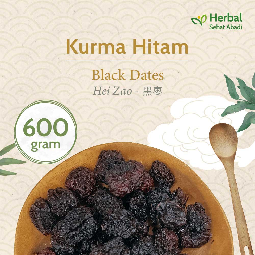 

U Co 600 gram / Black dates / Wu Zao (乌枣) / Kurma Hitam