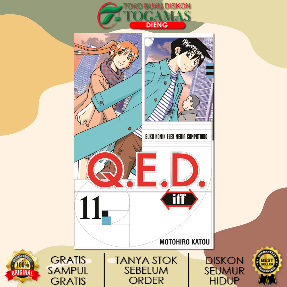 SERI KOMIK QED Q.E.D. IFF KARYA MOTOHIRO KATOU