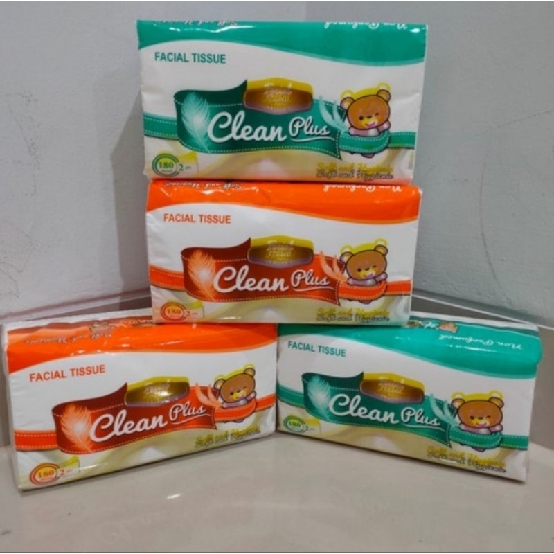 ISI 6 TISU WAJAH CLEANPLUS PAKET 6 PCS