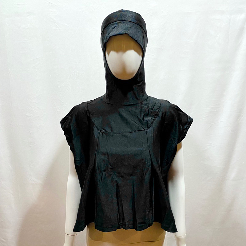 SPORT CLUB Baju Jilbab Muslimah Renang Sport Panjang Sampai Bawah Dada SC