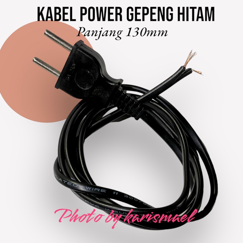 KABEL POWER KABEL AC HITAM