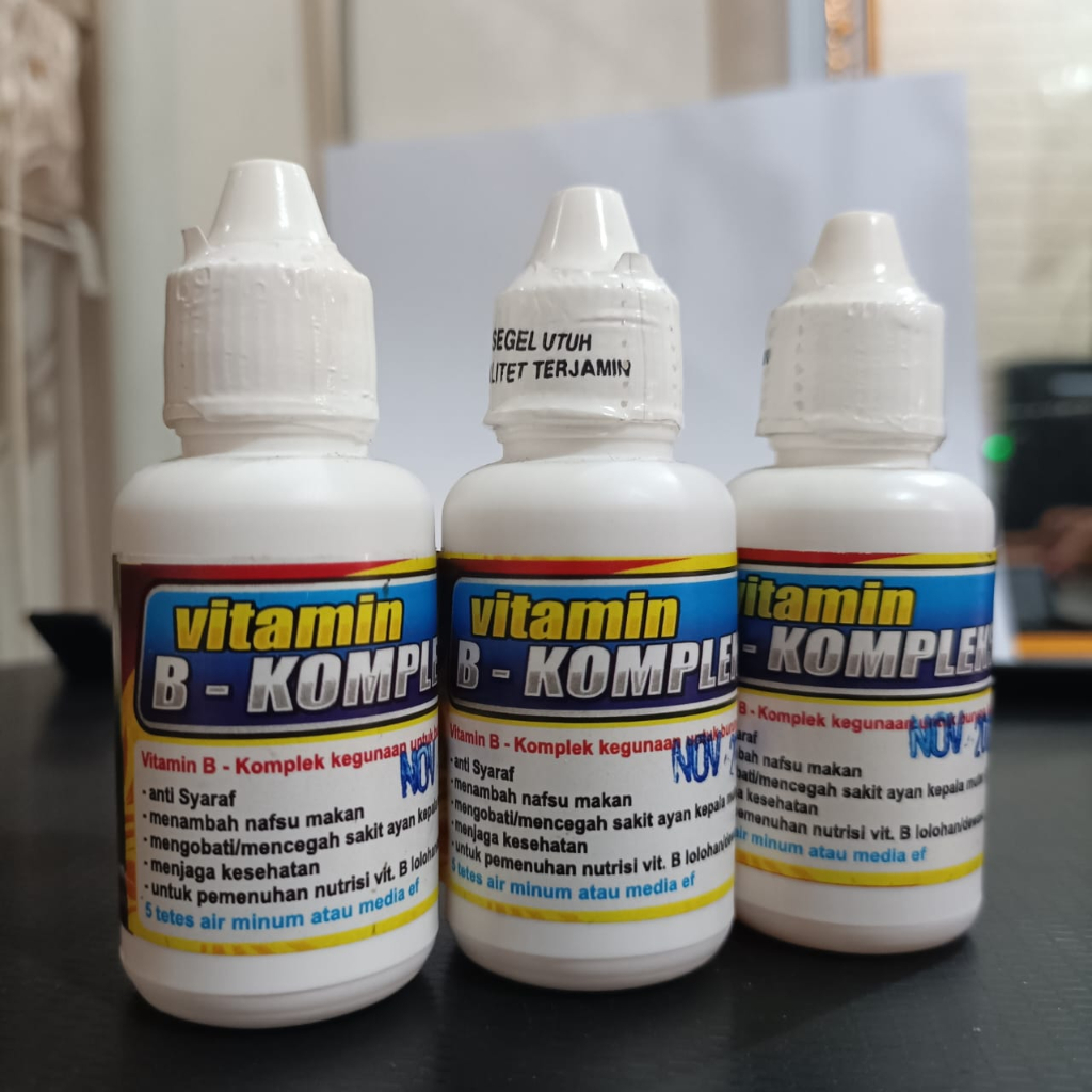 VITAMIN B KOMPLEKS UNTUK BURUNG LUMPUH TETELO DAN GANGUAN SAEAR BURUNG MURAI BATU KACER C IJO KENARI
