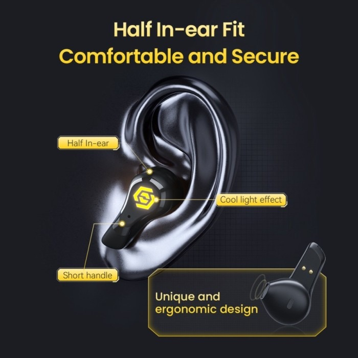 Haylou G3 TWS True Wireless Gaming Eaphone Bluetooth - International Version - Garansi 1 Tahun