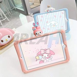 Cinnamoroll My Melody Standing Case Casing Cover Anak Kids iPad 7,8,9 10.2 Inch 2019 2020 2021