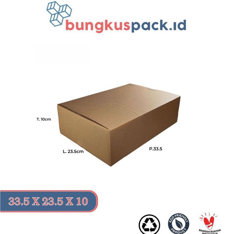 

Kardus Box Packing [33,5x23,5x10cm] /5pcs
